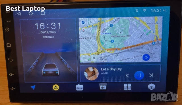 Topway TS10 7" мултимедия 8gb 128gb най-висок клас навигация