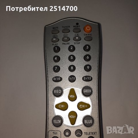 Дистанционно управление HERU 10-IN-1 UNIVERSAL REMOTE , снимка 4 - Дистанционни - 34949266