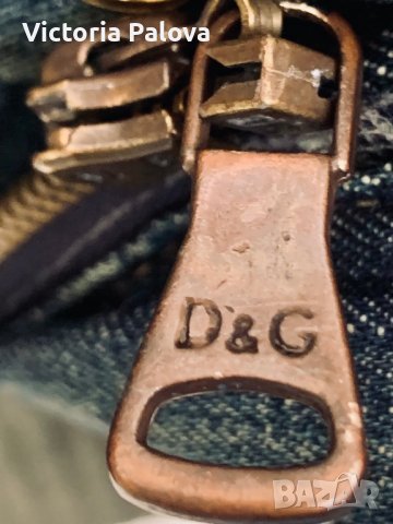 Марково дънково яке DOLCE & GABBANA оригинал, снимка 7 - Якета - 43491352