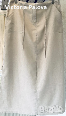 Лятна пола тънък лен Германия