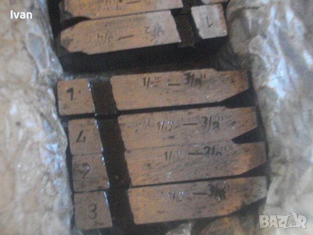 Резбонарезни Ножове за Унгарска ВиК Плашка/Пафта/Винтонарезка/Винторезка Резби Тръби-Различни до 2", снимка 13 - Други инструменти - 43227076