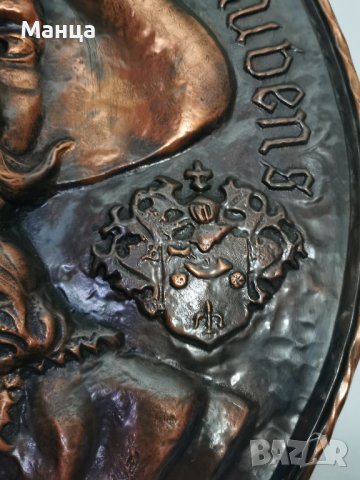  Портрет на Петер Паул Рубенс, снимка 7 - Антикварни и старинни предмети - 36685980