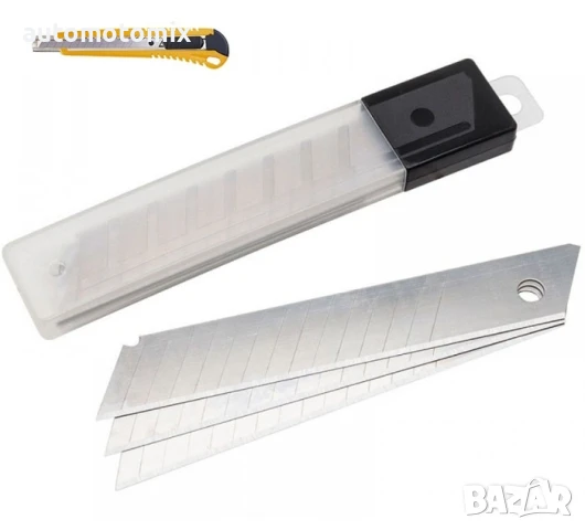 Макетно ножче 18мм, С 4бр. резервни ножчета - 73184, снимка 2 - Аксесоари и консумативи - 40999328