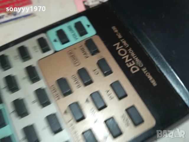 DENON RC-830 ORIGINAL AUDIO REMOTE-ВНОС SWISS 2601251500, снимка 6 - Други - 48835025
