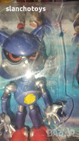 Фигурки за торта или игра, Соник,малък и голям комплект, снимка 4 - Фигурки - 28081553