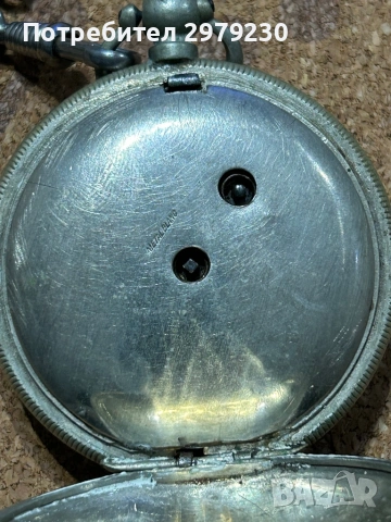 Османски джобен часовник сребро , снимка 7 - Джобни - 53586909