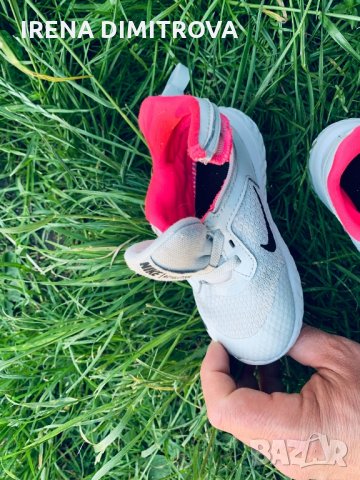 Nike grey and pink 25, снимка 4 - Детски маратонки - 33206387