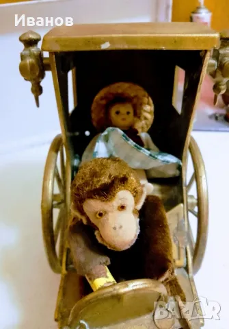 Бронзова карета , снимка 3 - Антикварни и старинни предмети - 48896716