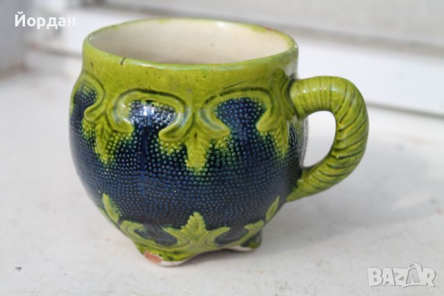 Троянска керамична чаша, снимка 2 - Антикварни и старинни предмети - 38376530