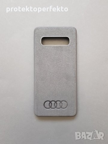 Кейс AUDI калъф с АЛКАНТАРА за iPhone, Samsung, Huawei, снимка 2 - Калъфи, кейсове - 28462613