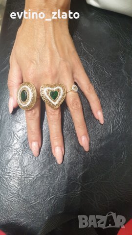 Златни пръстени 14К, снимка 2 - Пръстени - 37580102