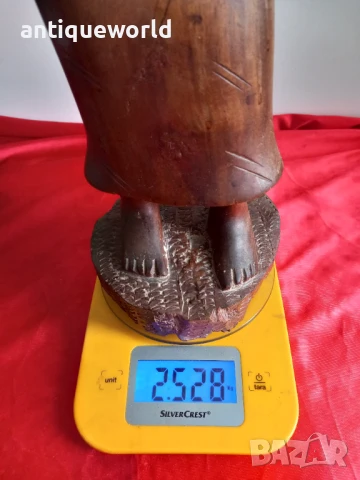 Стара АФРИКАНСКА Дървена Скулптура , Фигура Статуетка, снимка 8 - Антикварни и старинни предмети - 51136525
