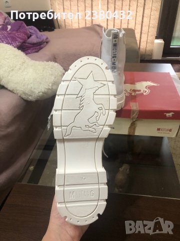 Дамски боти MUSTANG 41 номер, снимка 8 - Дамски боти - 39417123