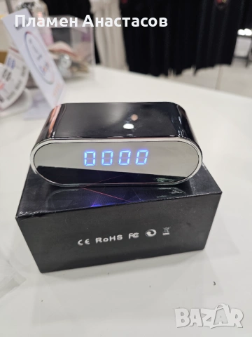 Скрита мини камера в LED часовник – Wi-Fi, 1080p Full HD, нощно виждане, сензор за движение, снимка 5 - Друга електроника - 53281806