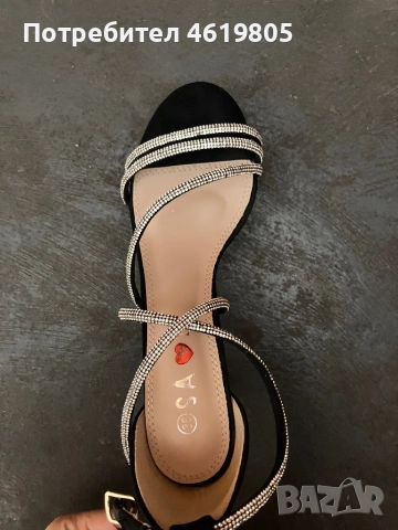 Токчета тип сандал 36 размер , снимка 3 - Дамски обувки на ток - 52017238