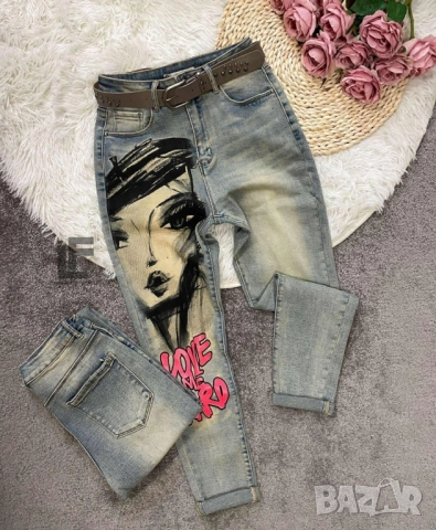 дамски дънки , снимка 2 - Дънки - 51980995