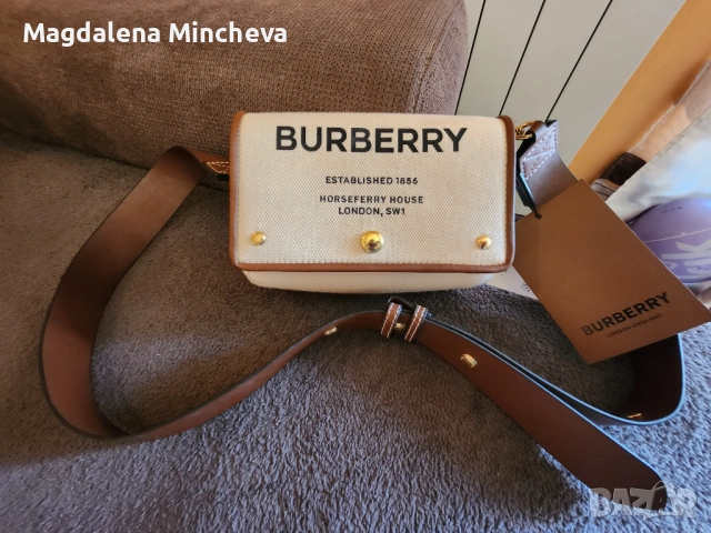 Чанта Burberry, снимка 2 - Чанти - 53368029