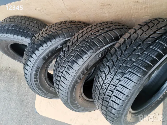 195/70R14 bridgestone 7мм грайфер-№75, снимка 12 - Гуми и джанти - 47939543