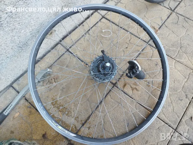 26 цола капла за велосипед колело 8 скорости без контра , снимка 1