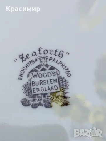 Чинии с английски трансферни декори. Две манифактури с различни интерпретации , снимка 7 - Чинии - 47369328