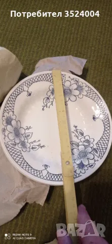 3 нови руски ръчно рисувани и дълбоки чинии от 70-80 те години, снимка 5 - Чинии - 49032534