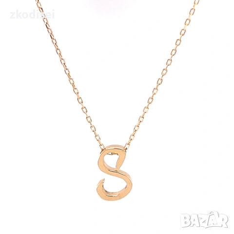 Златно колие 2,24гр. 47,5см. 14кр. проба:585 модел:36319-3, снимка 2 - Колиета, медальони, синджири - 53198443