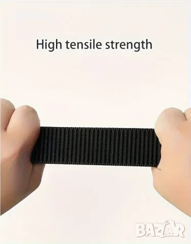 Мъжки тактически плетен колан с автоматична катарама*-Ежедневено/Работен за планина, спорт и туризъм, снимка 8 - Колани - 50049044