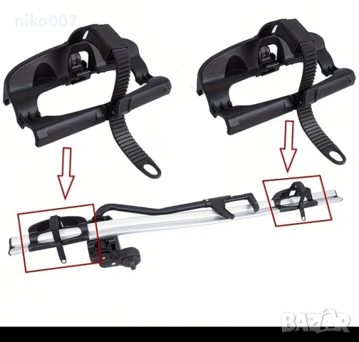 Thule ProRide 591 OutRide 561 Държач+колан за баганик за велосипед-вело багажник