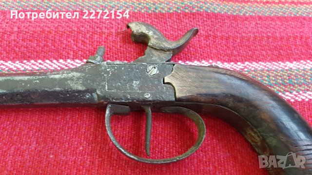Капсулен пищов пистолет , снимка 4 - Антикварни и старинни предмети - 43479627