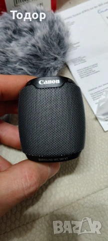 Микрофон Canon SM-V1 , снимка 3 - Фотоапарати - 53478833