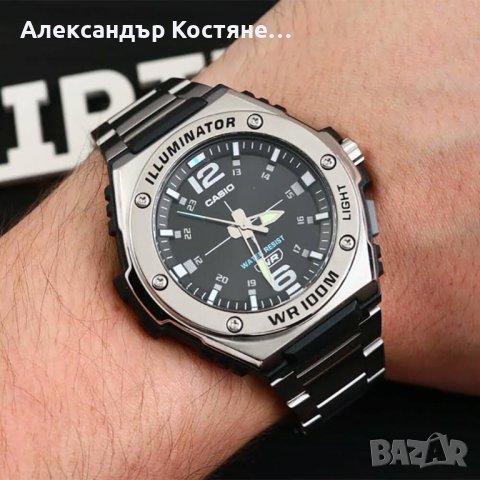 Мъжки часовник Casio MWA-100HD-1AVEF, снимка 7 - Мъжки - 43645145