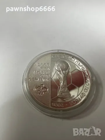 5 лева 2003 г. “Световно първенство по футбол, Германия, 2006 г.”, снимка 9 - Нумизматика и бонистика - 47927220