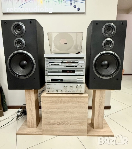 🔊Ретро аудио система сет PIONEER - сива серия - усилвател, дек, cd, грамофон и тунер 🔊, снимка 5 - Аудиосистеми - 52664691
