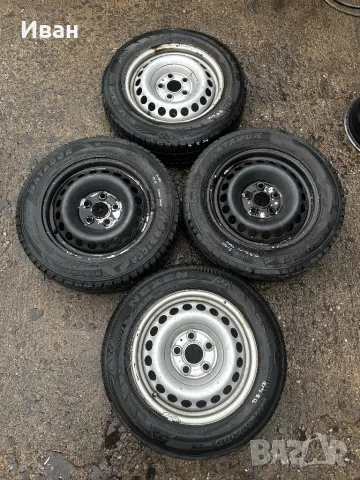 Джанти с гуми 5х120 VW T4 T5 T6 Transporter Citroen Jumpy Peugeot Expert