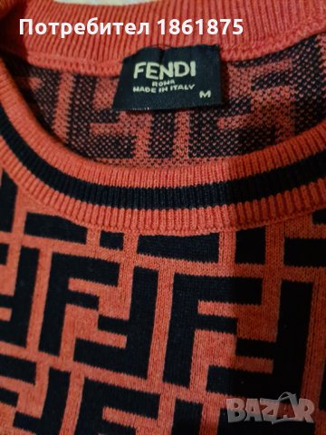 Дамска блуза FENDI, снимка 3 - Блузи с дълъг ръкав и пуловери - 35052345