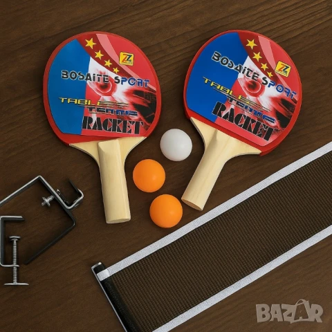 Комплект за тенис на маса – Практичен и забавен избор за вашето хоби, снимка 3 - Други стоки за дома - 51067443