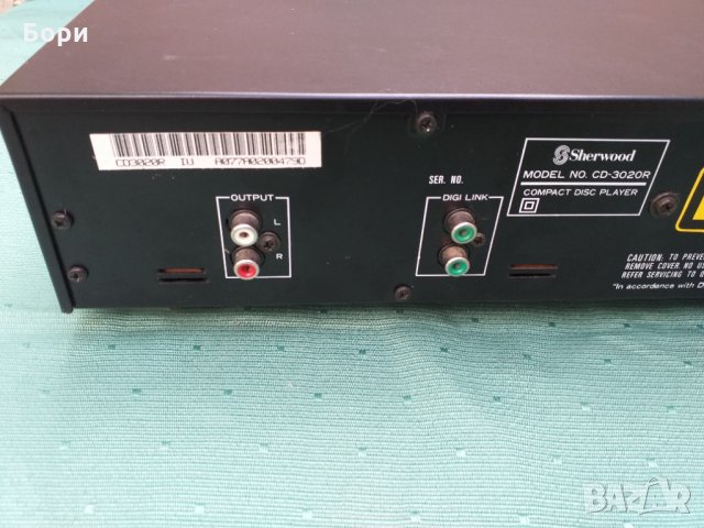 SHERWOOD CD-3020 R  CD Player, снимка 7 - Плейъри, домашно кино, прожектори - 34672827