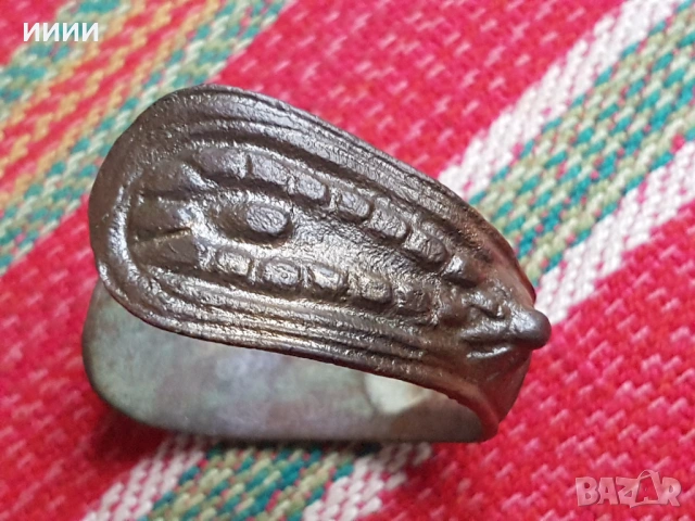 Моминска гривна рогатка , снимка 3 - Антикварни и старинни предмети - 53292437