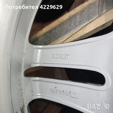 Алуминиеви джанти Borbet 5x112 - 17 цола , снимка 9 - Гуми и джанти - 52775683