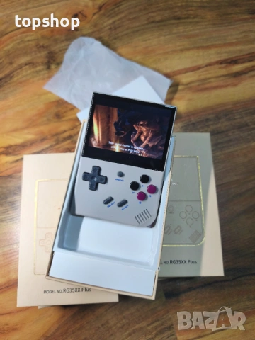 Конзолна игра ANBERNIC RG35XX Plus, 5000+ игри, 64GB Памет, Cortex-A9, GPU, RAM, Linux OS, снимка 11 - Nintendo конзоли - 50495022