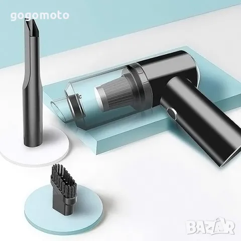 Мощна Акумулаторна Прахосмукачка 3 в 1 | PISTOOVER, АВТО ПРАХОСМУКАЧКА мини прахосмукачка, снимка 10 - Друга електроника - 48518400