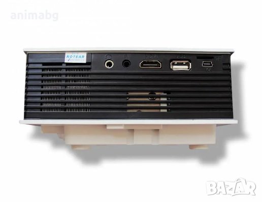 ANIMABG Мултимедиен HD LED UC68 проектор с WiFi FULL HD 1920x1080 1800 lm, снимка 6 - Плейъри, домашно кино, прожектори - 44058658