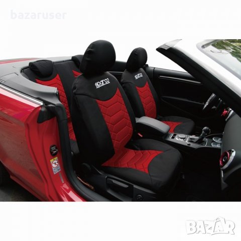 Тапицерия за Седалки Sparco  Червена 55050, снимка 2 - Аксесоари и консумативи - 32227626
