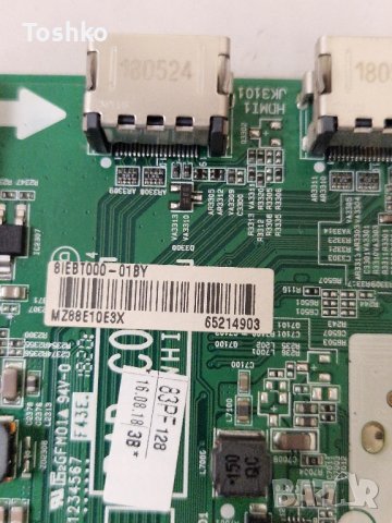 Main board EAX67872805(1.1) EBT65214903 TV LG 55UK6470PLC, снимка 2 - Части и Платки - 43945817