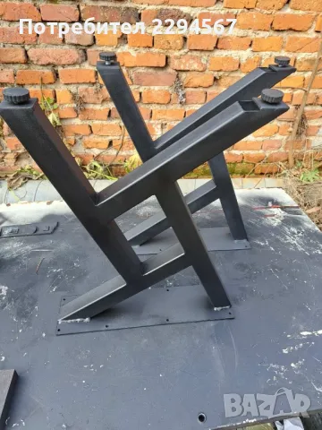 Метални крака за трапезна и холна маса, снимка 7 - Маси - 48409223