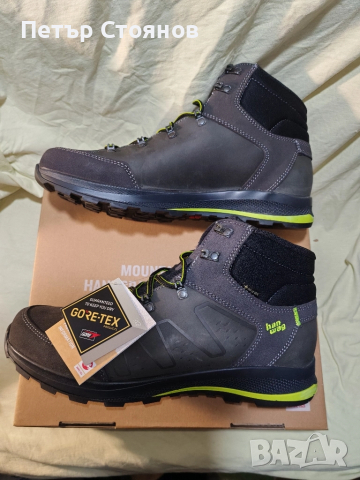 Страхотни мъжки туристически боти HANWAG Torsby GTX №46, снимка 6 - Други - 51902523