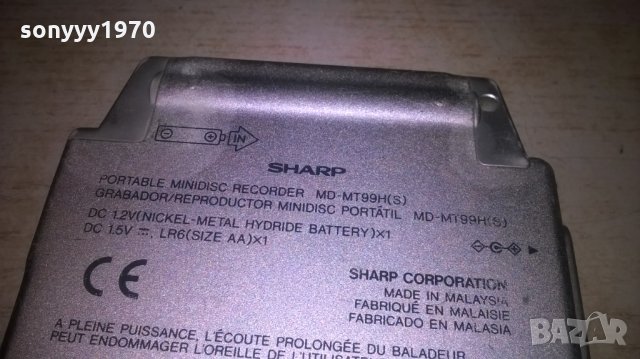sharp minidisc recorder md-mt99h/s-внос холандия, снимка 12 - MP3 и MP4 плеъри - 27820856