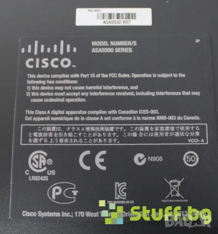 Cisco ASA 5510 firewall, снимка 4 - Рутери - 50031274