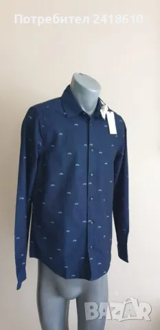 Scotch & Soda Pique Cotton Mens Size S НОВО! ОРИГИНАЛ! Мъжка Риза!, снимка 3 - Ризи - 47379589