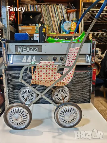 Стара детска количка за кукли, снимка 2 - Антикварни и старинни предмети - 47442418